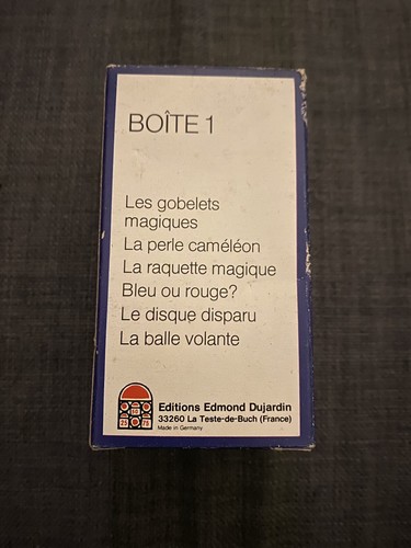 Boites mister magie edmond - boites,