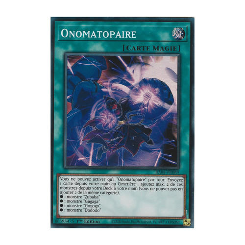 Carte - yu-gi-oh!, 🇫🇷