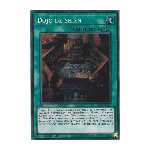 Carte dojo - yu-gi-oh!, 🇫🇷